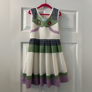 Disney girls buzz lightyear dress size 7-8